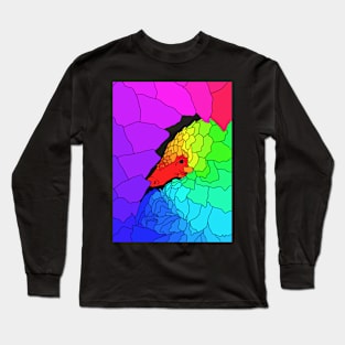 Rainbow Pangolin Long Sleeve T-Shirt